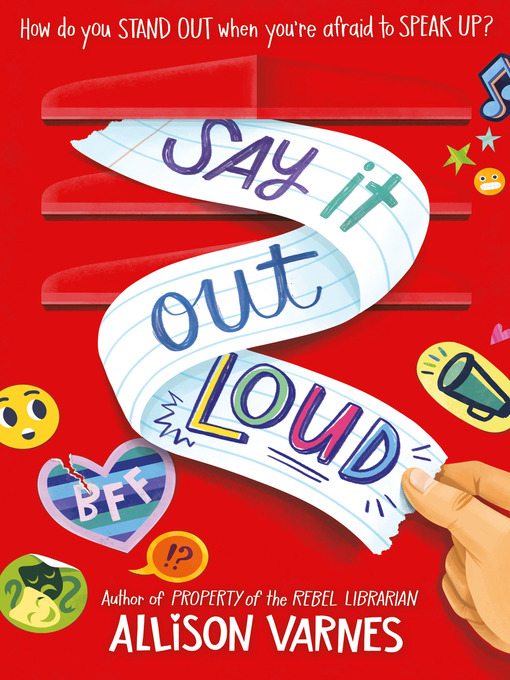 Title details for Say It Out Loud by Allison Varnes - Wait list